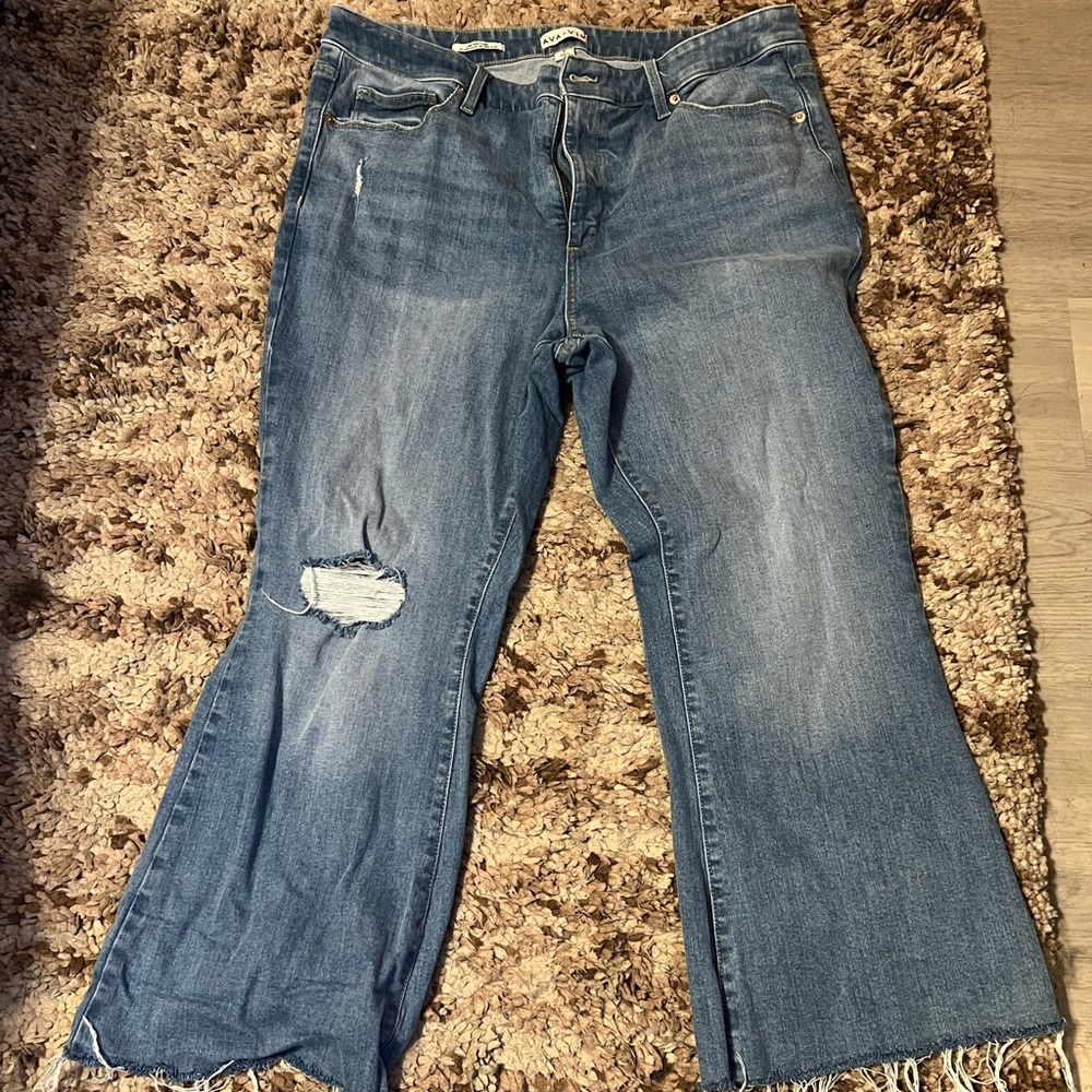 Ava & viv high rise flare jeans